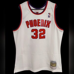 Mitchell&Ness NBA Amare Stoudemire #32 Orange&White Phoenix Suns Jersey Large